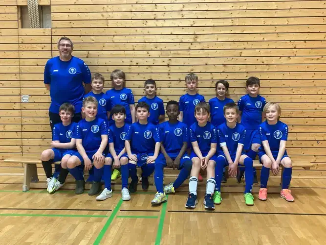 Mannschaftsfoto F1 Jugend 2026 - FC Metternich