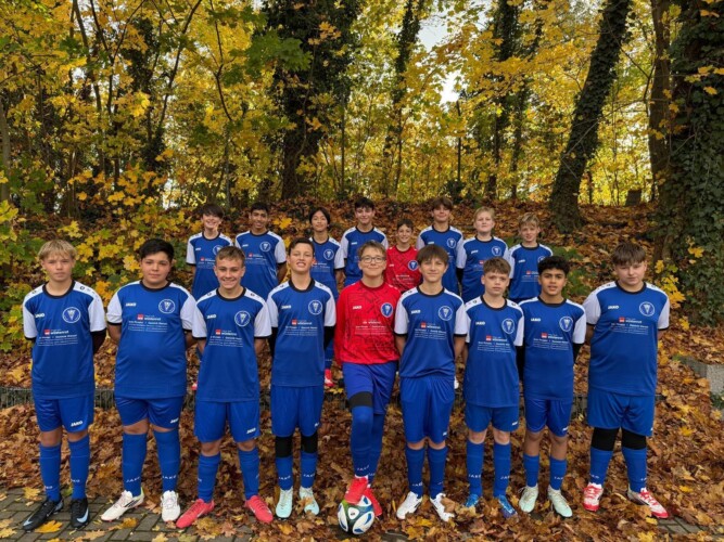 C3 Jugendmannschaft FC Metternich Mannschaftsfoto