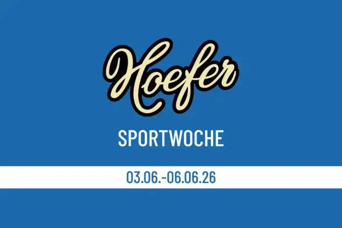 Vorschaubild Hoefer Sportwoche 03.-06.06.2026